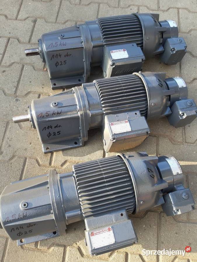 Motoreduktor 15 kW114 obr Leszno sprzedam