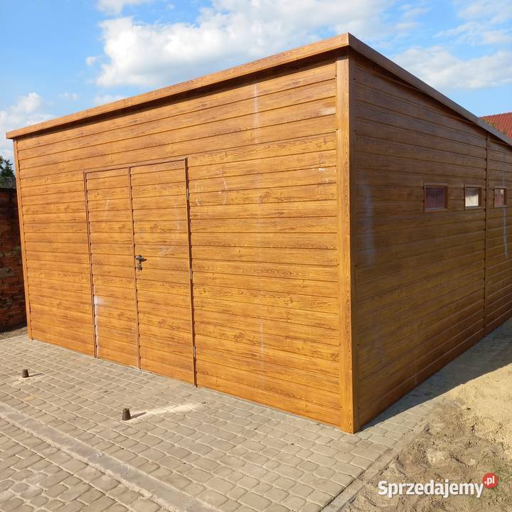 Wiata bkaszana Garaż blaszany 490x650 lubuskie