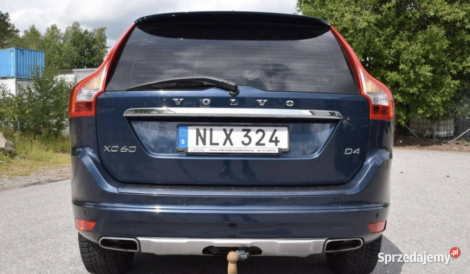 Volvo XC 60 20d4 181 Automat skóry ledy xenon SUV XC 60 pomorskie Gdańsk