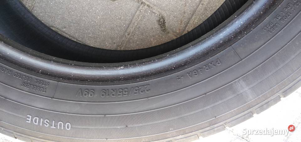 Letnie Toyo Proxes 22555R19 komplet 6mm dolnośląskie Złotoryja sprzedam