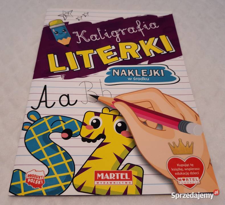 Kaligrafia Literki Martel Książeczki dzieci Czeladź