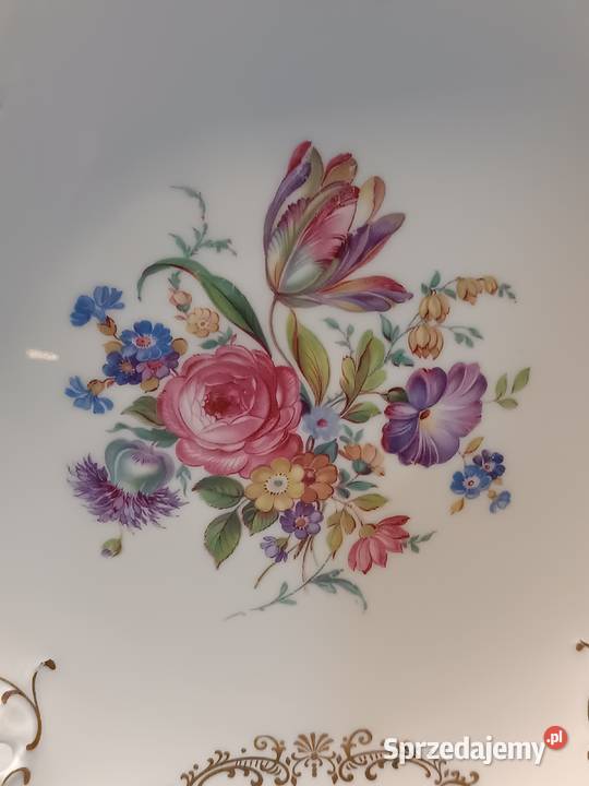 ROSENTHAL MOLIERE Piękna Patera Elfenbein Łódź