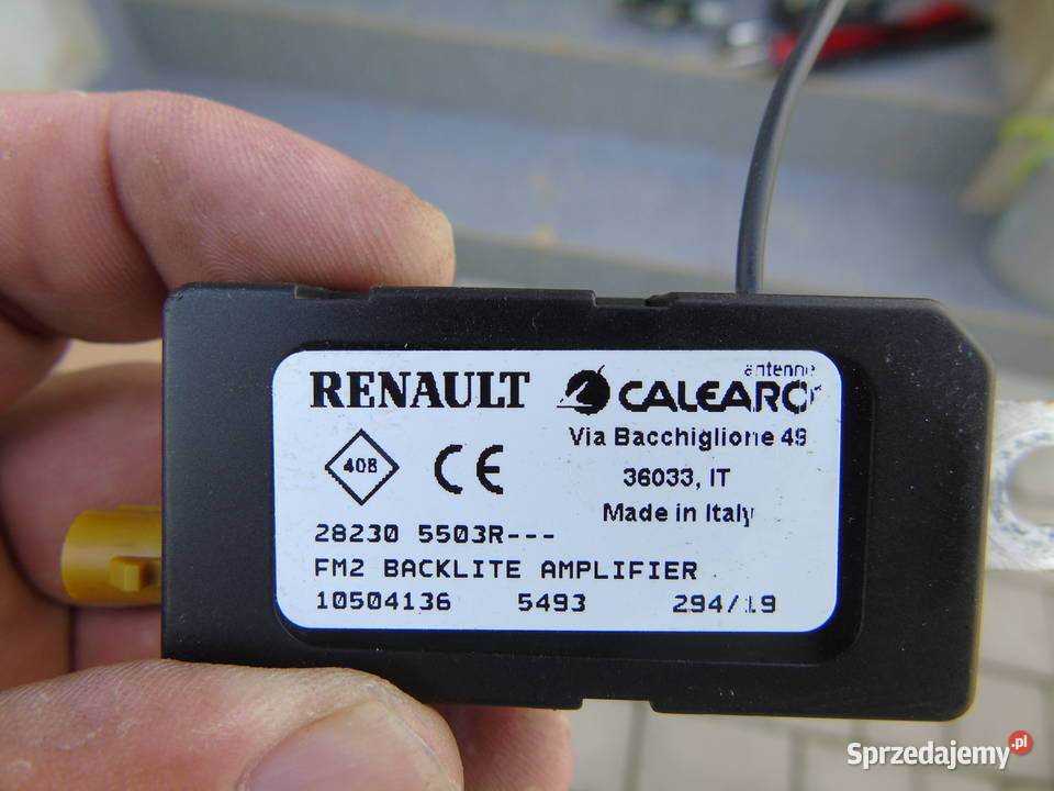 Renault Clio V Moduł Klapy Tył 282305503r Pozostałe