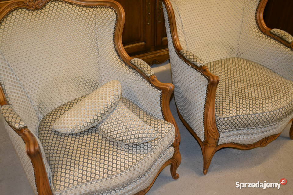 fotele ludwikowskie francja śląskie Będzin