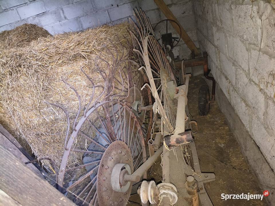 Przetrząsarko zgrabiarka pająk 5gwiazd słoneczko