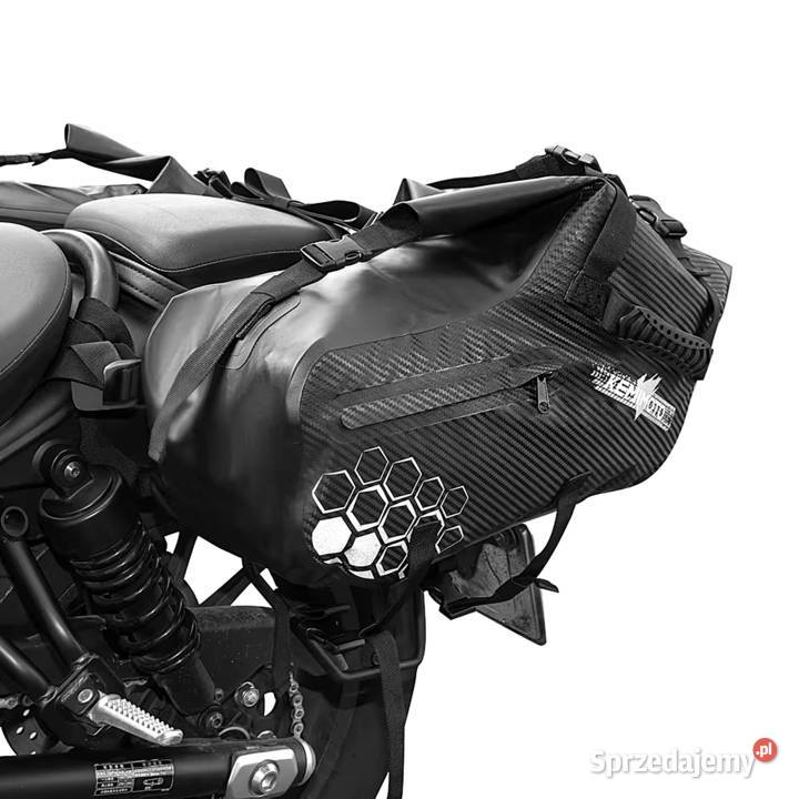Torby motocyklowe KEMIMOTO 2 x 24L Sakwy boczne Kiekrz
