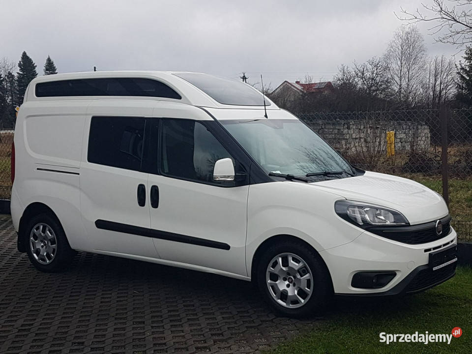 Fiat Doblo XL L2H2 5OSÓb DŁUGI WYSOKI KLIMA przyciemniane szyby Poręba