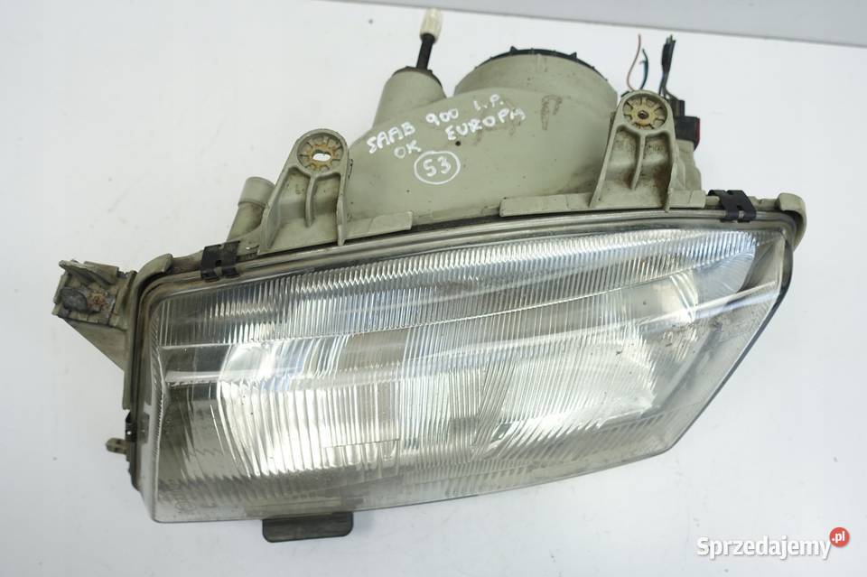 Saab 9000 94 PRZEDNIA LAMPA lewa EUROPA 3 piny Janów