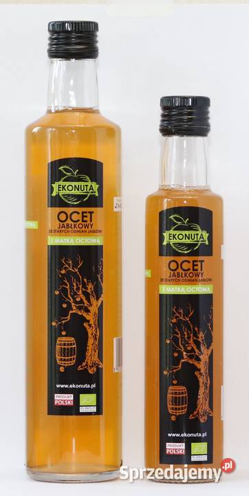 Ocet jabłkowy BIO z matką 05l Janówek Duranowski