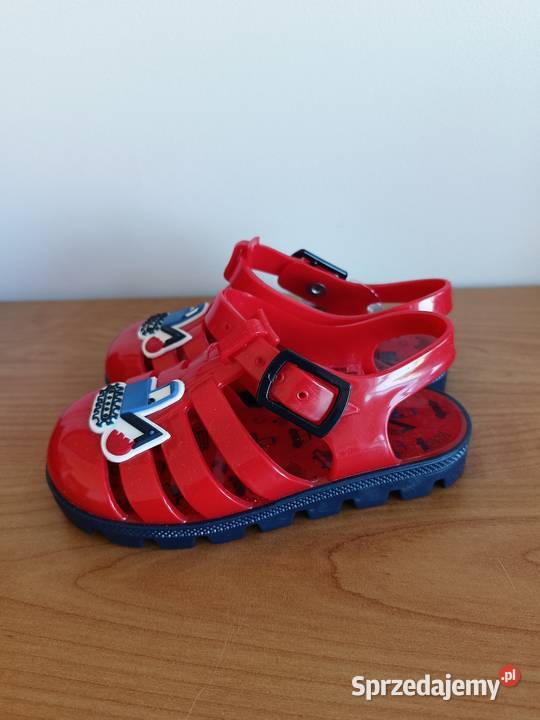 Czerwone sandały żelowe George r 24 Gdynia