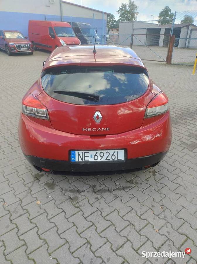 Renault Megane Coupe 2011r 16 B Gaz Pt i OC Elbląg