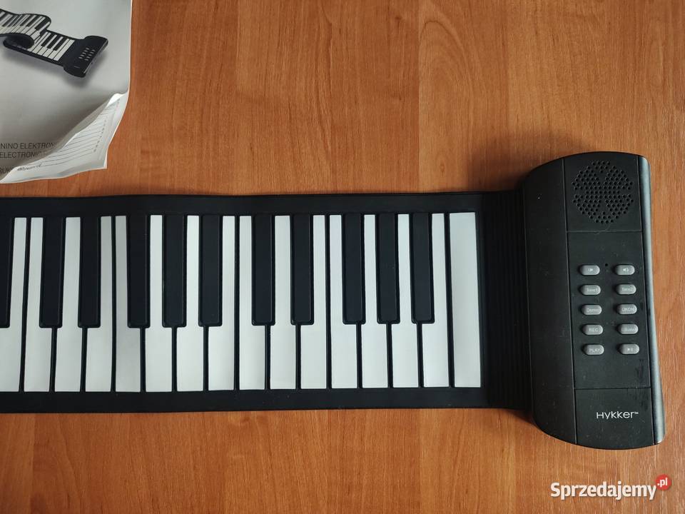 Elektroniczne Silikonowe Pianino Zwijane Hykker Białystok