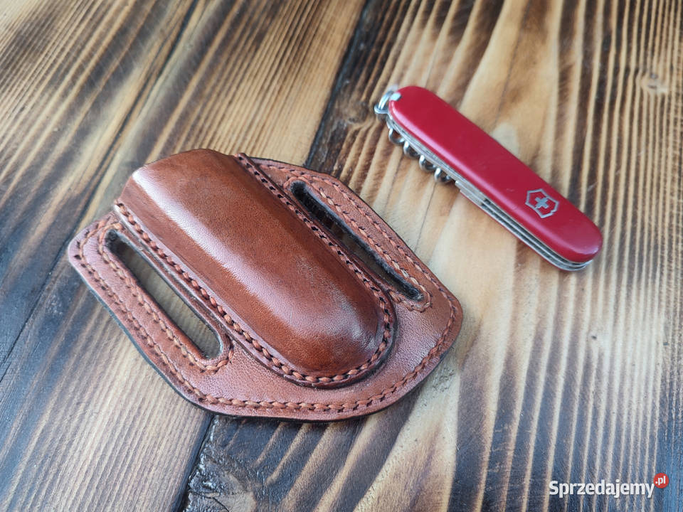 Pochwa skórzana etui pokrowiec nóż Victorinox Akcesoria, narzędzia i noże Łomianki