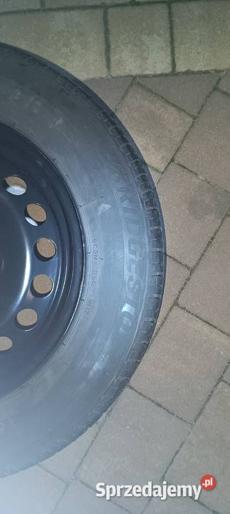 Koło stalowe 15 z oponą Bridgestone 1956515 nowe Opony i felgi Częstochowa