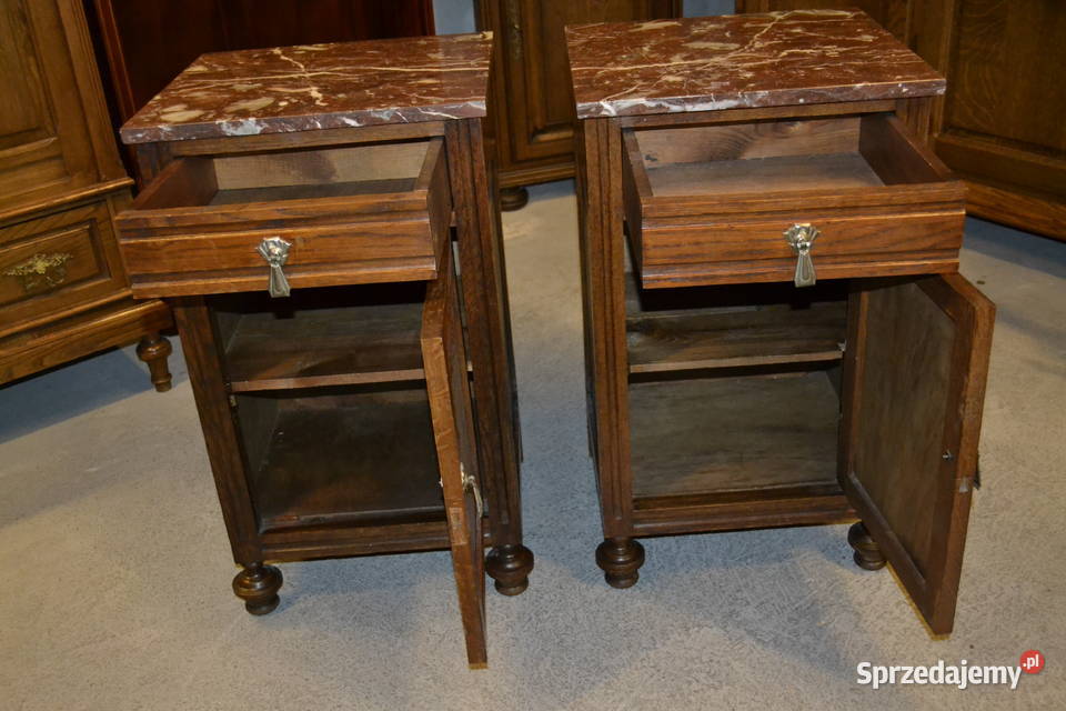 szafki art deco dąb Będzin