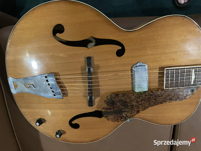 1958 Gretch 6015 Hollowbody acoustic electric dolnośląskie Wrocław sprzedam