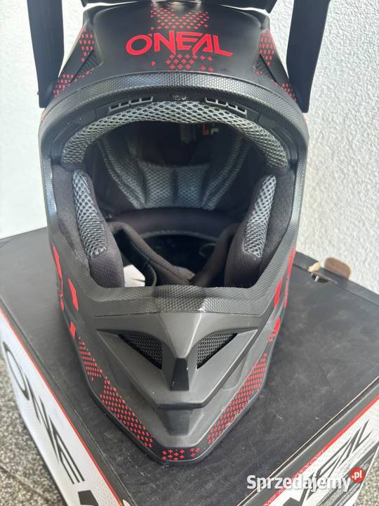 Kask rowerowy ONEAL BLADE STRIKE czarnyczerwony Ostrów Wielkopolski