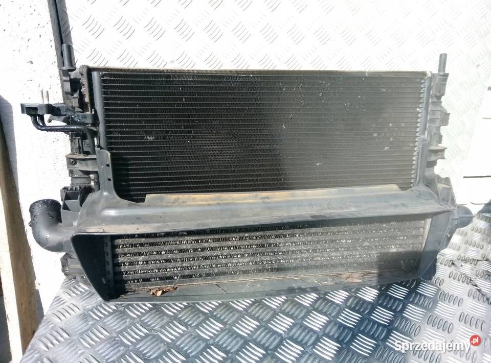 Volvo C30 2009 16 D Komplet wentylator chłodnice Barłogi