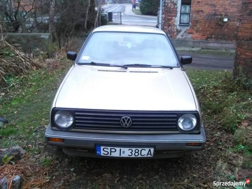 VW GOLF II 1988 1,6 Benzyna+LPG Gliwice Sprzedajemy.pl