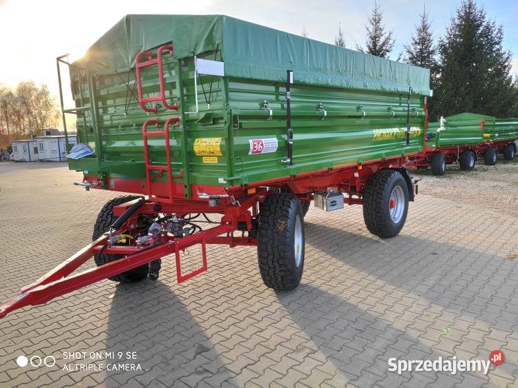 Przyczepa rolnicza Pronar PT610 10T paletowa Maszyny rolnicze Sulejów