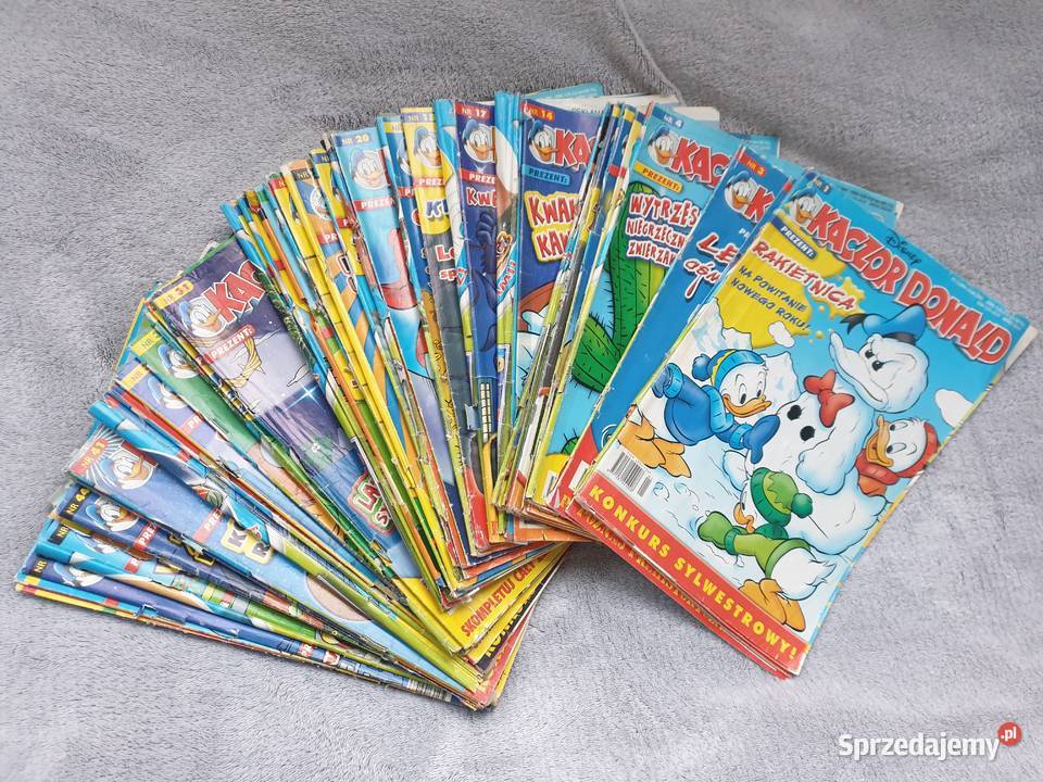 Kaczor Donald zestaw Komiksy