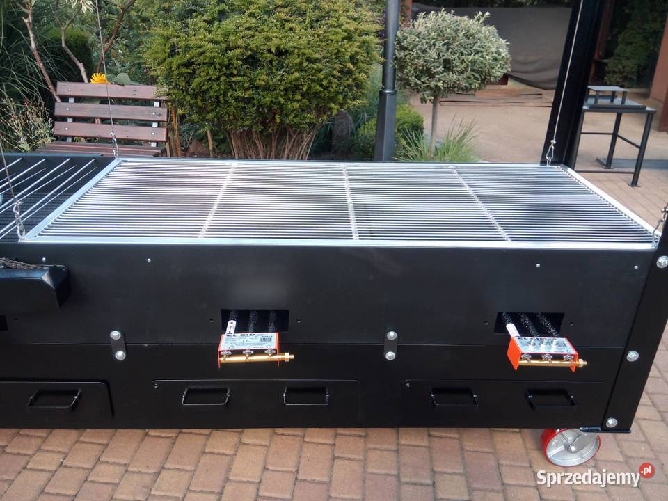 Gastronomiczny grill cateringowy gazowy węglowy Biznes i Przemysł