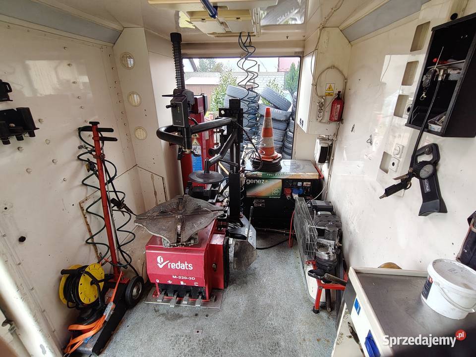 Mobilna wulkanizacja Mercedes sprinter