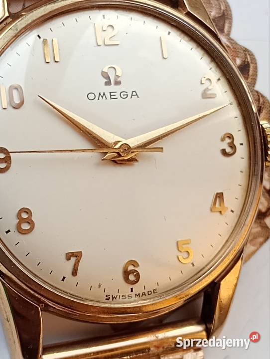 Szwajcarski złoty zegarek OMEGA 1960 Wagowo sprzedam