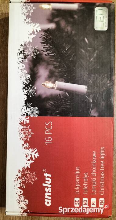 Lampki choinkowe LED swieczkowe Łódź
