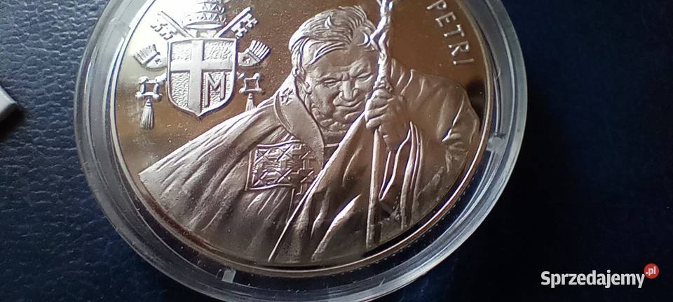 Stare monety Medal Jan Paweł II Zakon Maltański Lesko