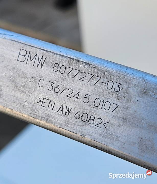BMW 4 G22 G23 BELKA DOLNA ZDERZAKA PRZÓD 8077277 osobowe Wzmocnienia, belki i wsporniki wielkopolskie Międzychód