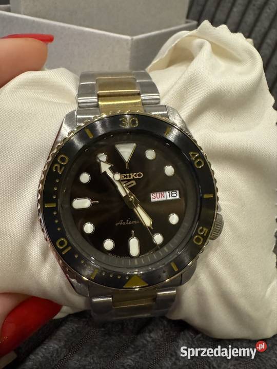 Seiko zegarek automatyczny Strzebielino sprzedam