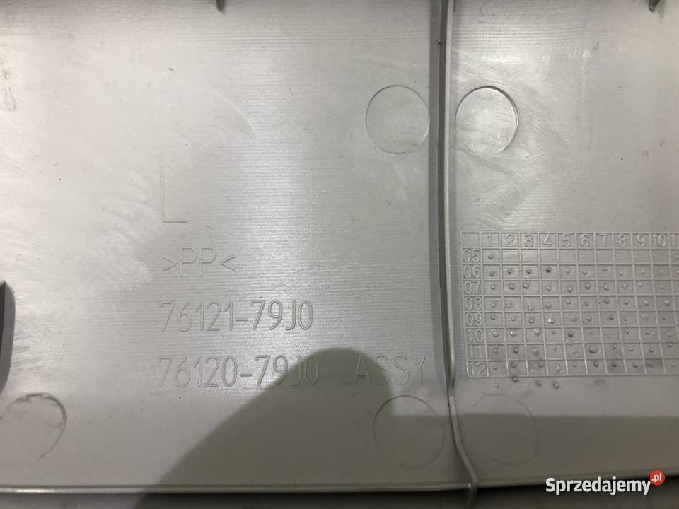 OSŁONA SŁUPKA LEWA SUZUKI SX4 7612179J0 wielkopolskie