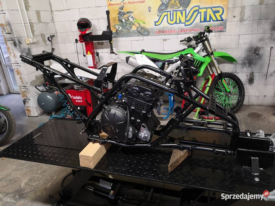 Yamaha Raptor 660 SWAP Kawasaki er6 quad - ATV Yamaha Choroszcz