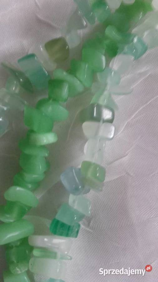 NASZYJNIK Z NATURALNYCH AWENTURYNÓW Naszyjniki Naszyjniki Piła