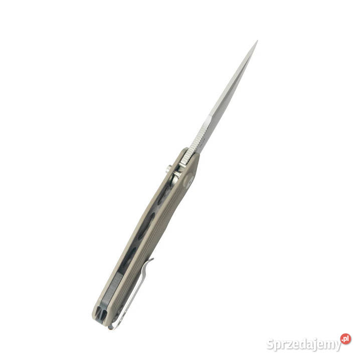 Nóż składany Kubey Basilisk Tan G10 Stonewashed Warszawa