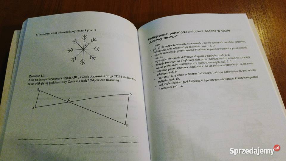 Cztery pory roku w matematyce książka materiały dla nauczyciela Gdańsk
