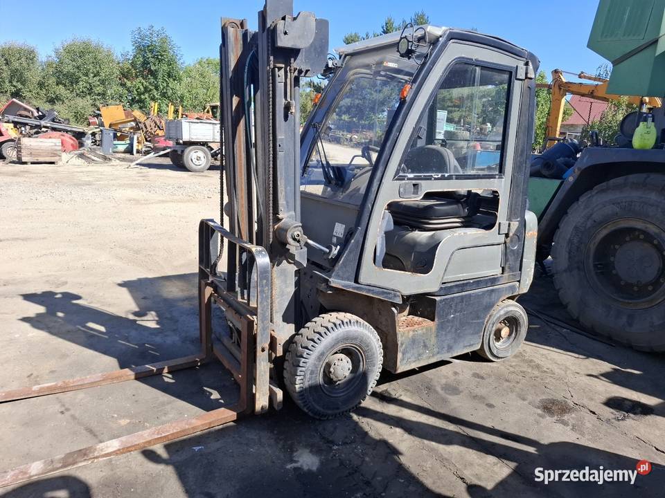 Wózek widłowy Nissan 15t udźwig LPG model