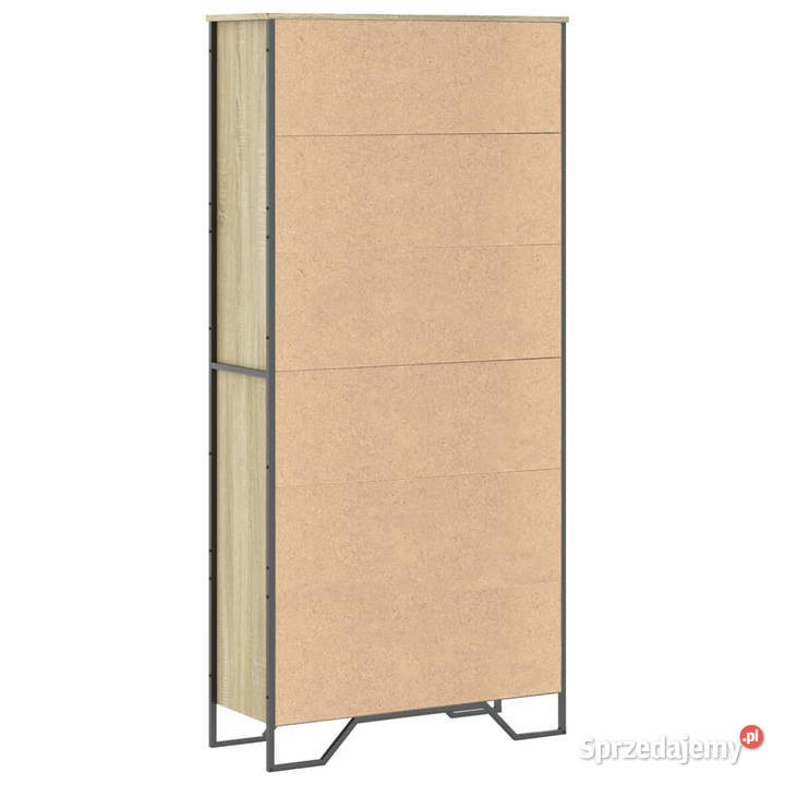 Regał na książki dąb sonoma 80x31x169 WM3295313 Warszawa