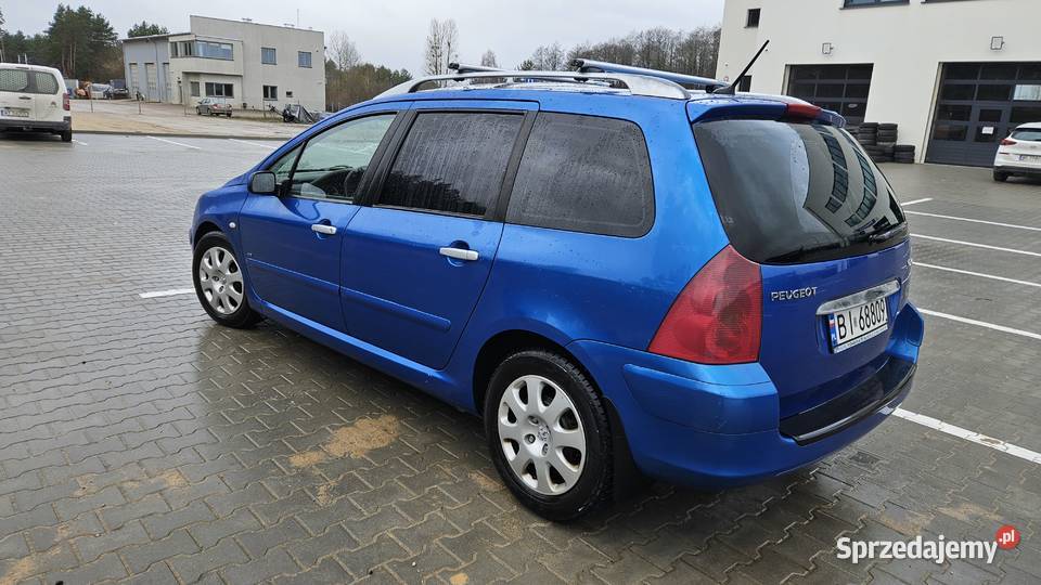 Peugeot 307SW 16HDI Klima Panorama oszczędny podlaskie Białystok sprzedam