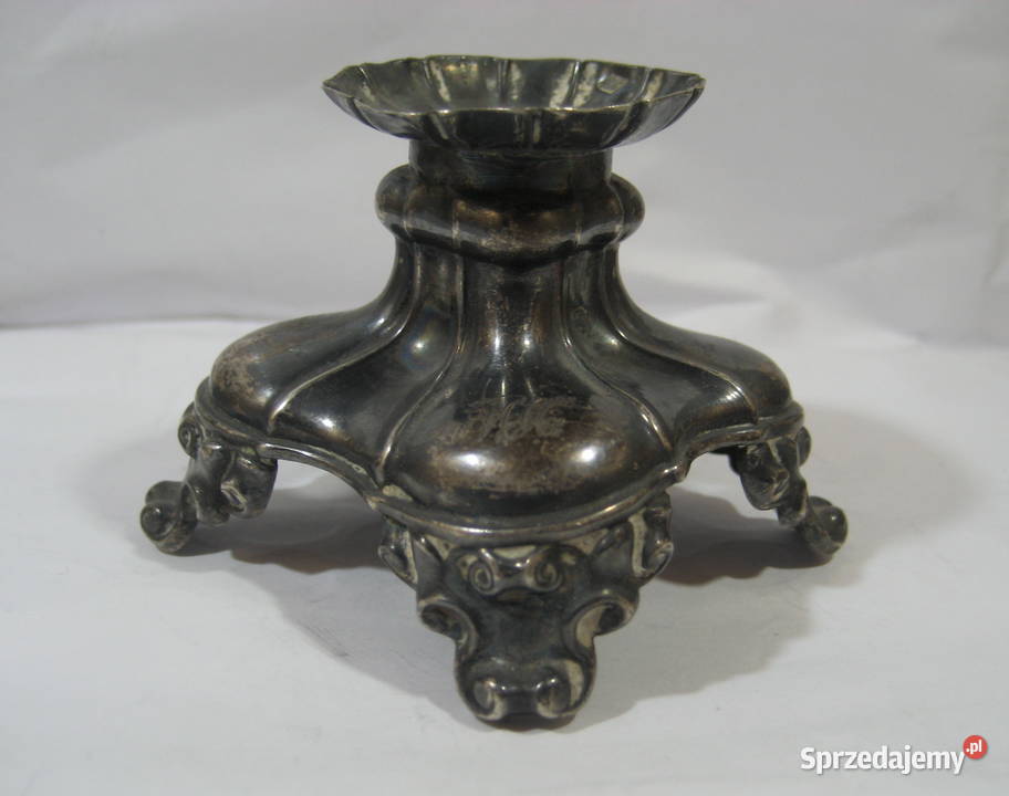 Stary Srebrny Swiecznik mazowieckie Warszawa