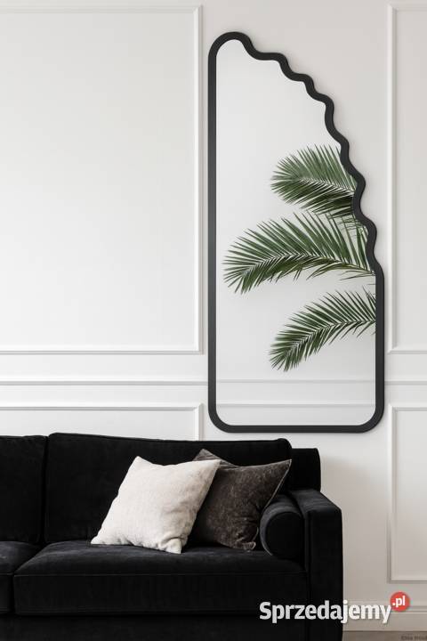 Lustro nieregularne w ramie mdf FLUX Blobs Warszawa