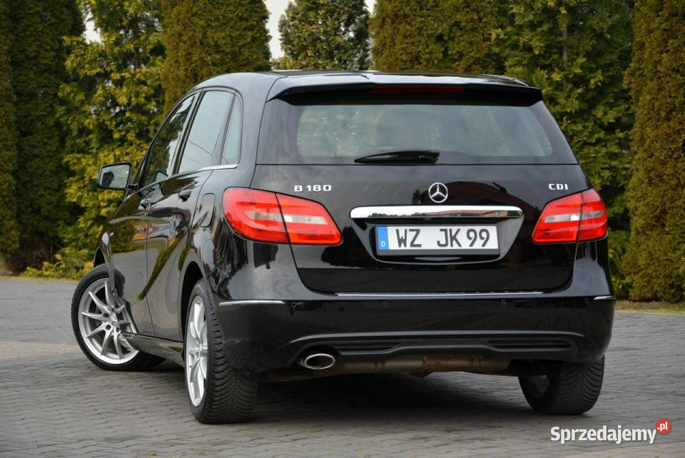 Mercedes B 180 Avantgarde Navi Skóry Kamera Mercedes-Benz Ostrów Mazowiecka