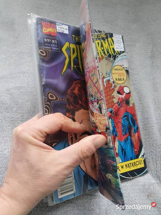 SpiderMan Pajęczyna Śmierci kompletna historia