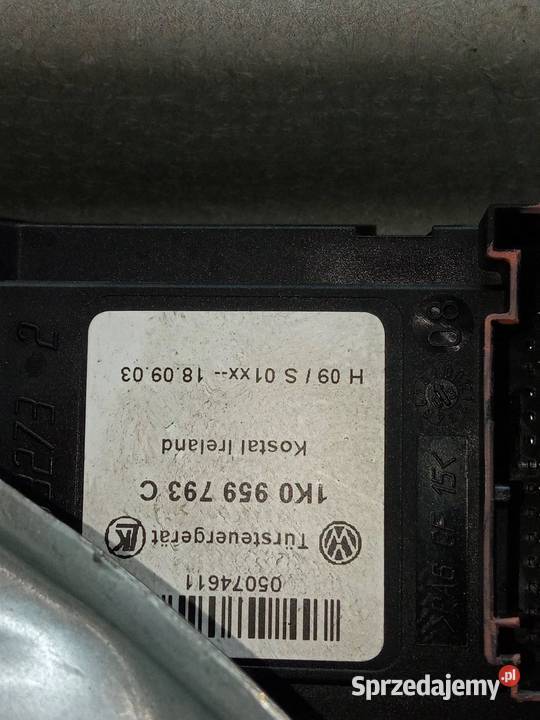 MECHANIZM SZYBY LEWY PRZÓD 1T0837755L VW sprzedam