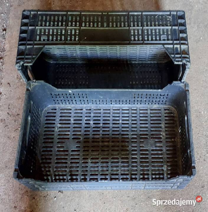 Skrzynki plastikowe różne rodzaje do 15