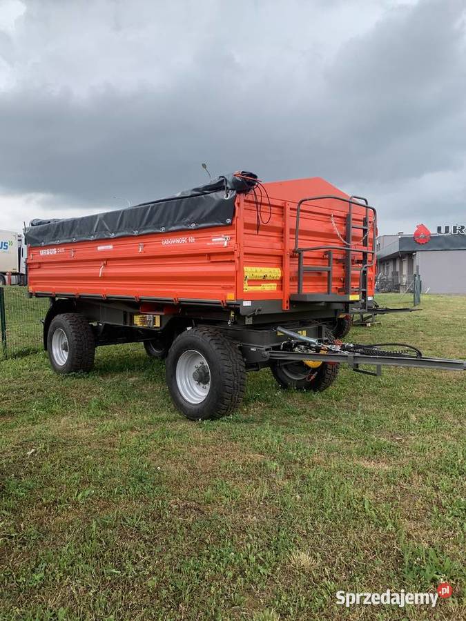 Dwuosiowa przyczepa URSUS D610 ładowność 10 ton Szczecinek