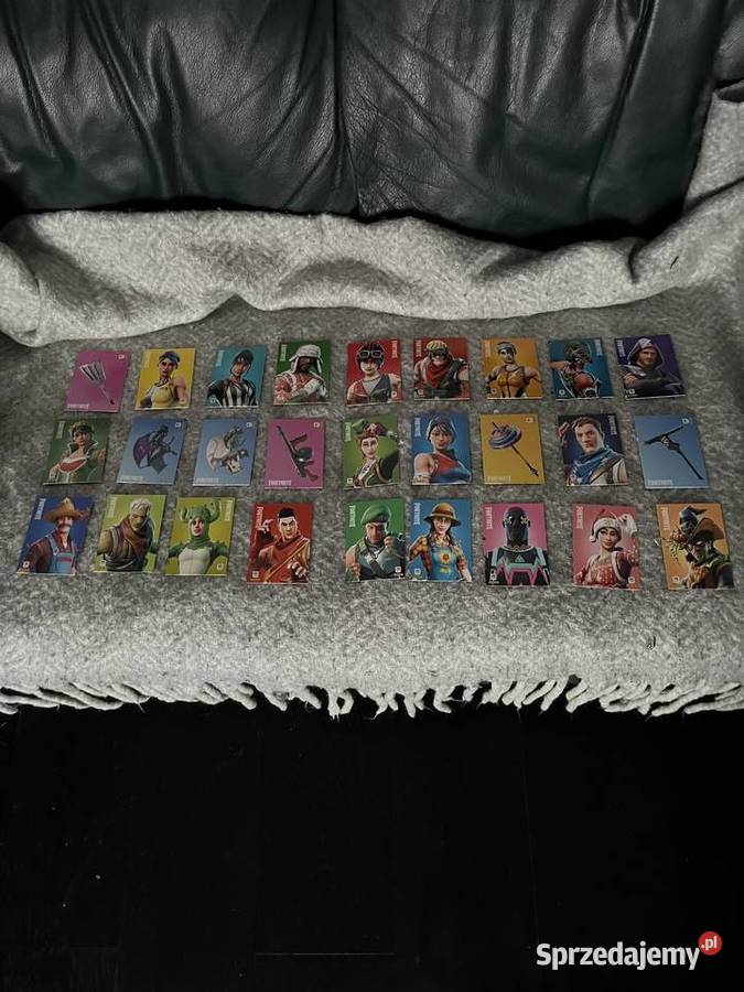 Karty Fortnite Panini 80 różnych kujawsko-pomorskie sprzedam