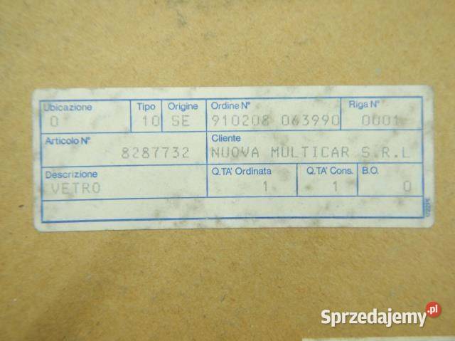 SZYBA KAROSERYJNA LEWY TYŁ SAAB 900 NOWY osobowe