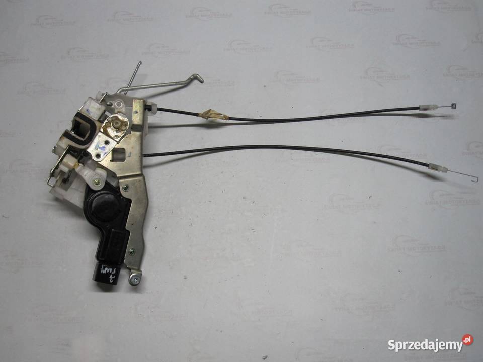 NISSAN PIXO 10r zamek drzwi lewy przód 2 PINY osobowe Części samochodowe